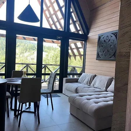 Valley Hills-котедж на схилах гір з чаном-джакузі 아파트 *