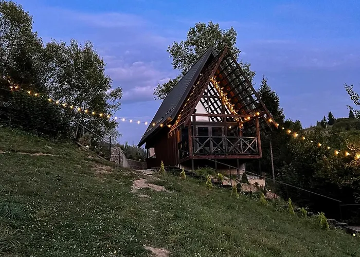 Valley Hills-котедж на схилах гір з чаном-джакузі Apartamento